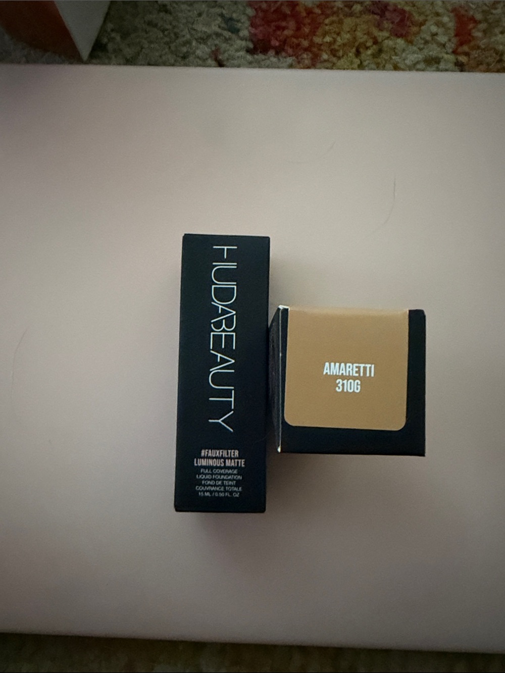HUDA BEAUTY Foundation - Amaretti (310G) Tan Shade